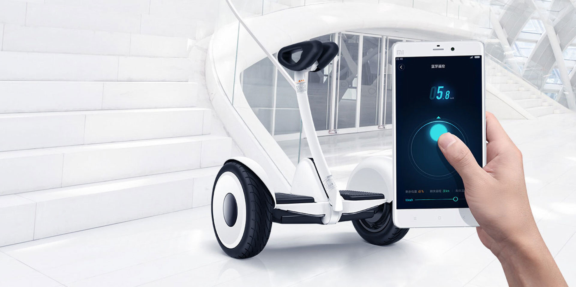 Mobilná aplikácia Segway-Ninebot